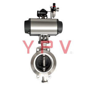 D671TC Pneumatic Ceramic Butterfly Valve